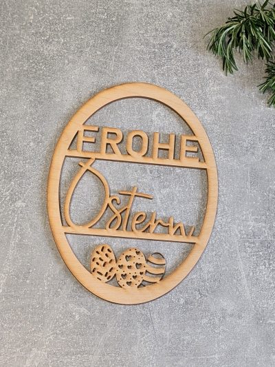 Fensterbild *Ei* Frohe Ostern