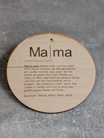 Türschild *Mama*