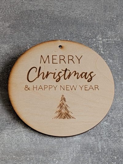 Türschild *Merry Christmas*