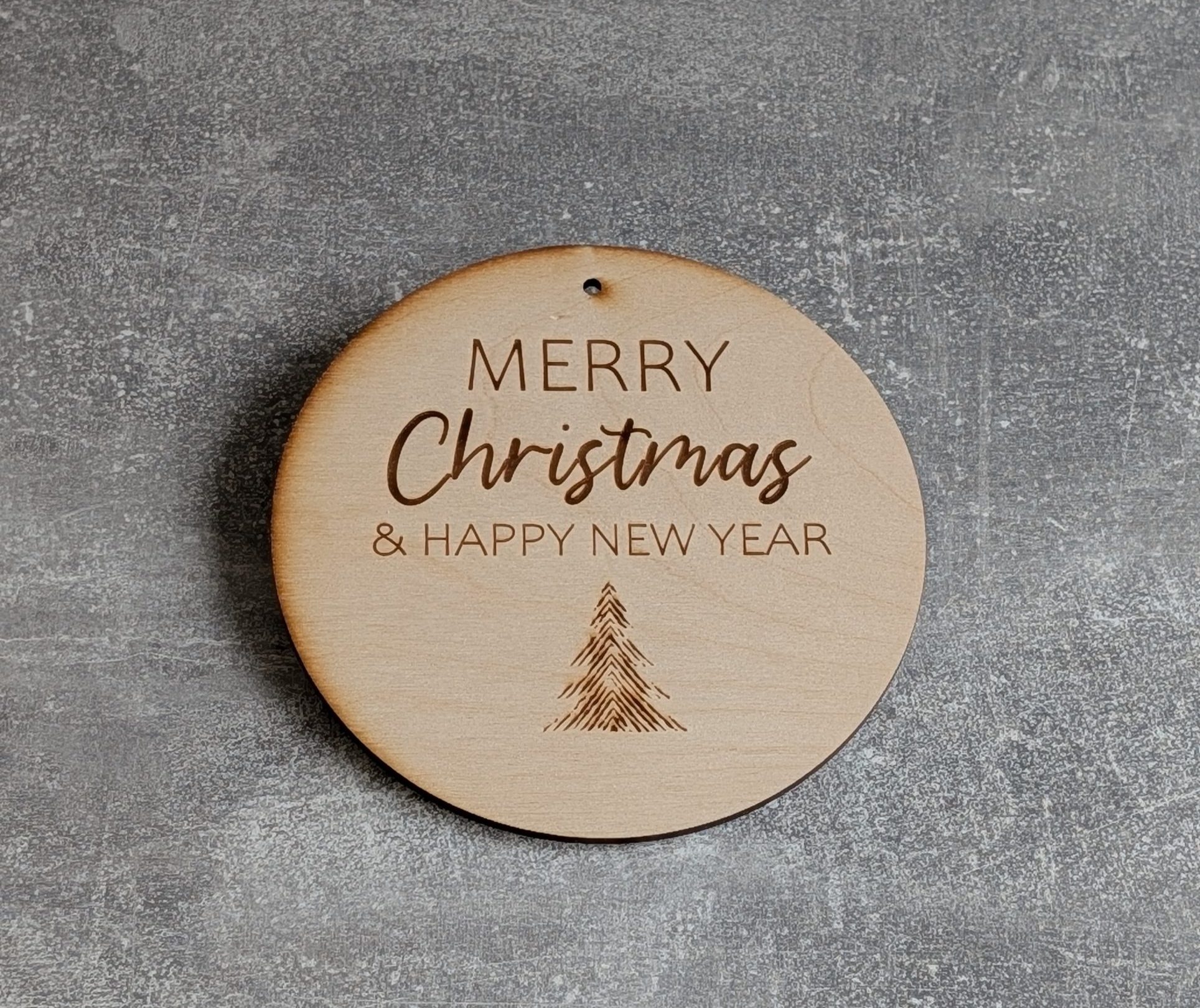 Türschild *Merry Christmas*