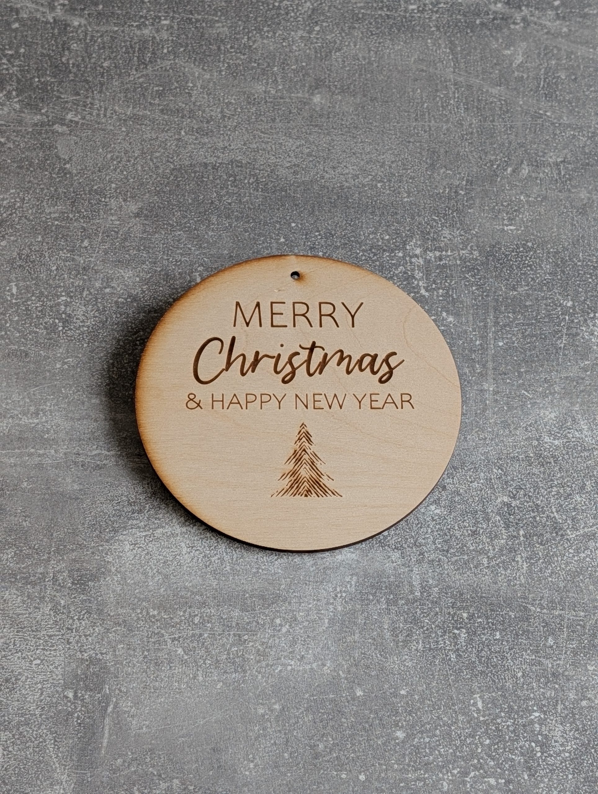 Türschild *Merry Christmas*