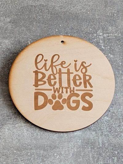 Türschild *DOGS*