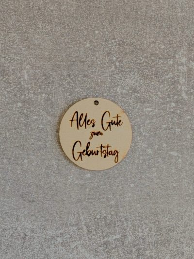 Geschenkanhänger *Alles Gute*