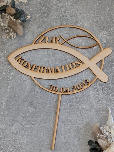 Cake Topper *Konfirmation*