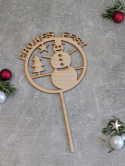Cake Topper *Schneemann*