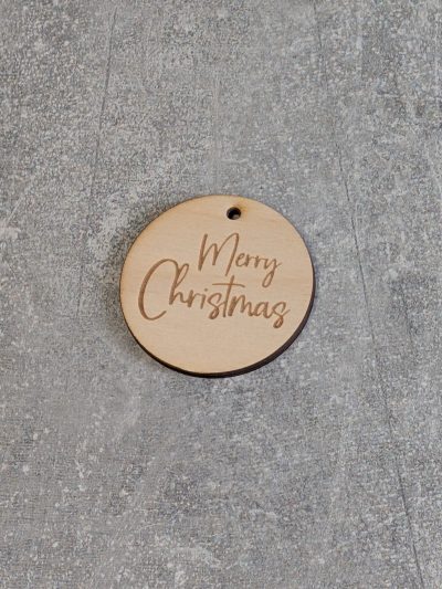 Geschenkanhänger *Merry Christmas*