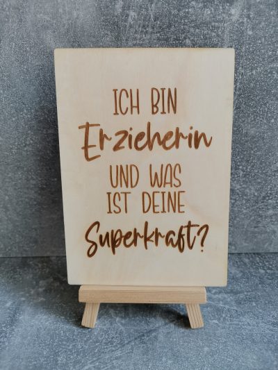 Postkarte *Erzieherin*