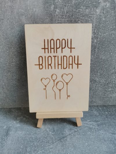 Postkarte *HAPPY BIRTHDAY*