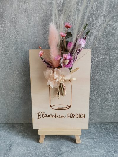 Blumenkarte *Blümchen für Dich*