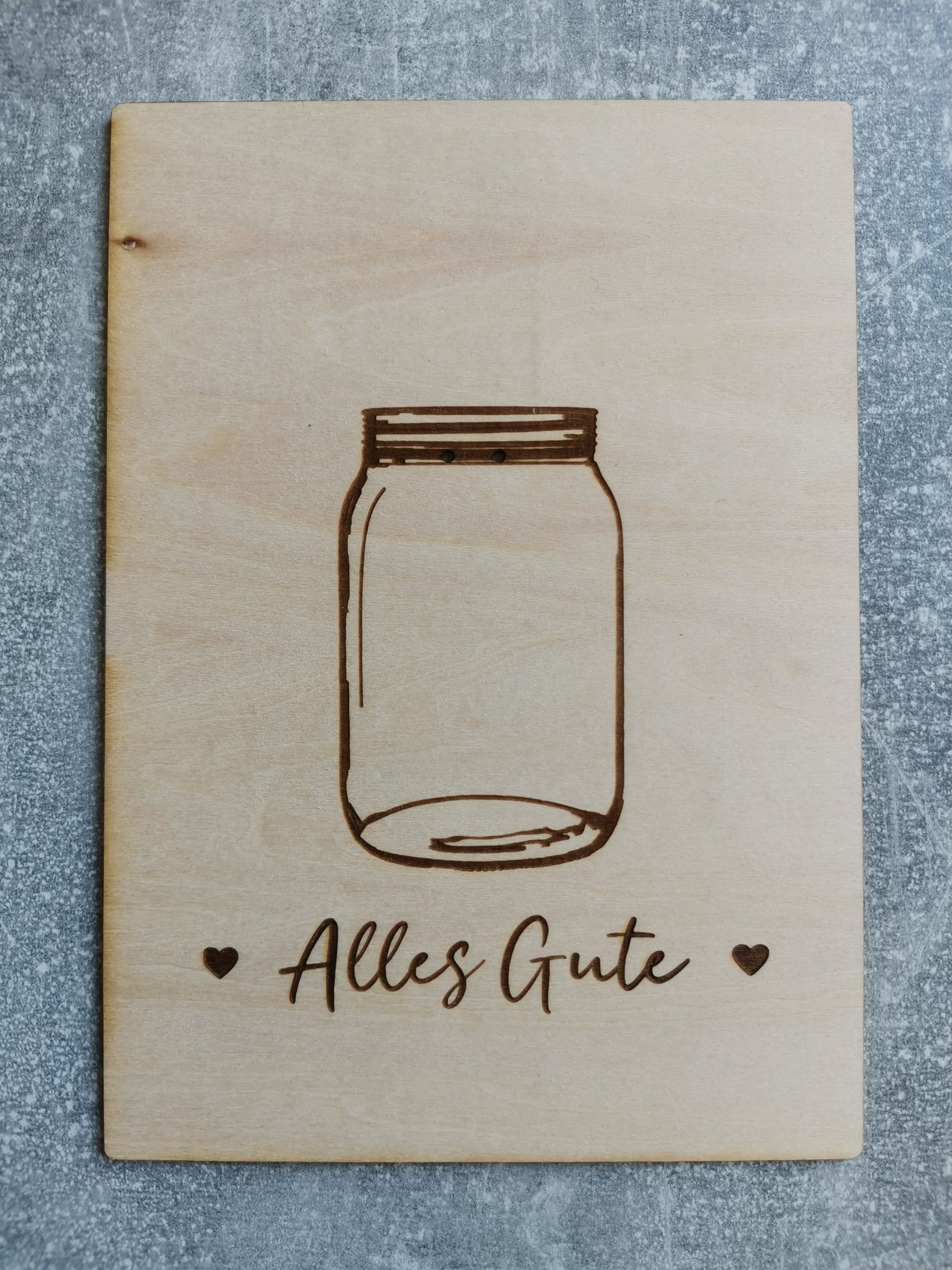 Blumenkarte *Alles Gute* – Bild 2