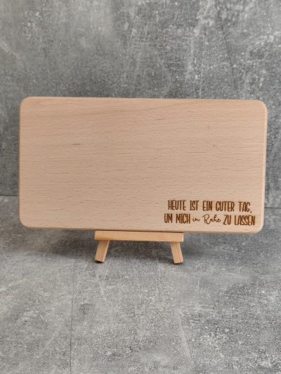 Holzbrettchen "Guter Tag"