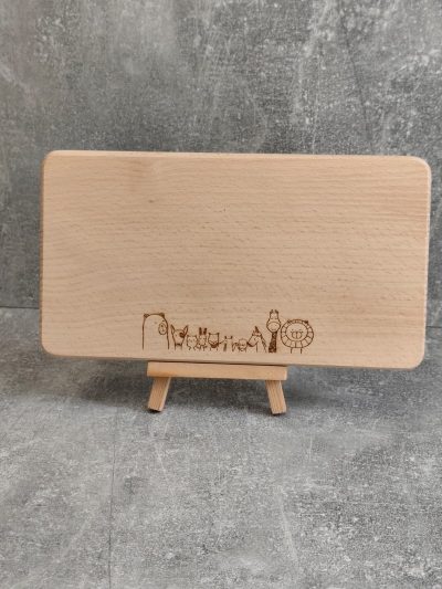 Holzbrettchen "Tiere"